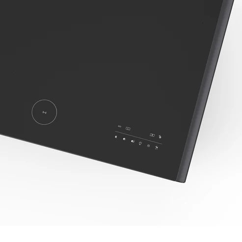 FORNO Evoluto 51" Smart Coffee Table – Dual Fridge Drawers, Bluetooth Audio, Wireless Charging, RGB Light in Black, FCTFR7006-51BLK