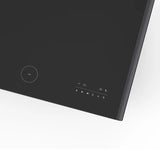 FORNO Evoluto 51" Smart Coffee Table – Dual Fridge Drawers, Bluetooth Audio, Wireless Charging, RGB Light in Black, FCTFR7006-51BLK