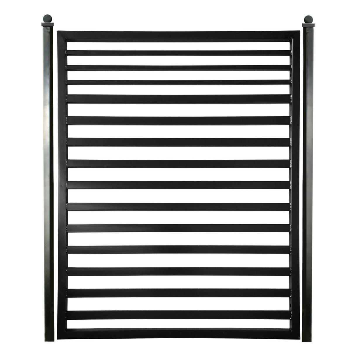 Aleko Steel Pedestrian Gate - Sofia Style - 5 ft.