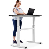 Sunny Health & Fitness Multi -Purpose Air-Drive Adjustable Standing Desk
