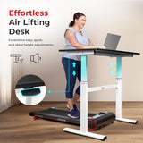 Sunny Health & Fitness Multi -Purpose Air-Drive Adjustable Standing Desk