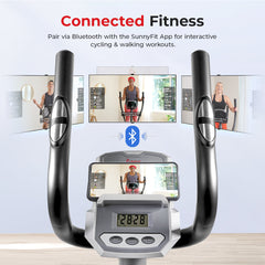 Sunny Health & Fitness Smart Compact Sit and Stand Elliptical