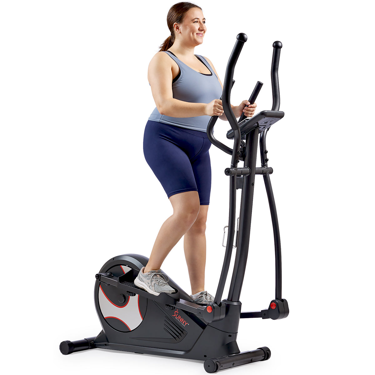 Sunny Health & Fitness Pro Smart Elliptical Trainer With 15 Levels of Magnetic Resistance