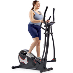 Sunny Health & Fitness Pro Smart Elliptical Trainer With 15 Levels of Magnetic Resistance