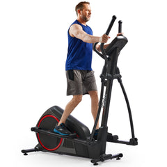 Sunny Health & Fitness Smart Heavy-Duty Elliptical Training Machine