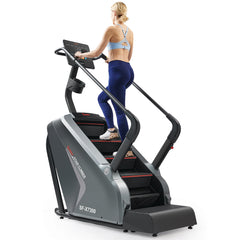 Sunny Health & Fitness Commercial Level Motorized Stair Step Machine