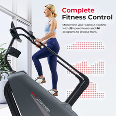 Sunny Health & Fitness Commercial Level Motorized Stair Step Machine