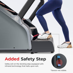 Sunny Health & Fitness Commercial Level Motorized Stair Step Machine