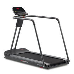 Sunny Health & Fitness Smart Motorized Treadmill with Handrails