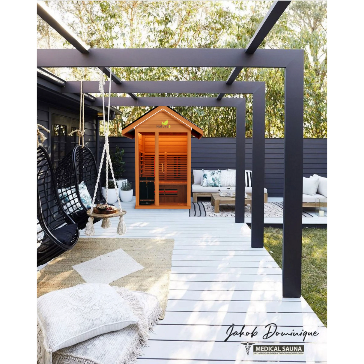 Medical Nature 6 V2 Full Spectrum Infrared Sauna