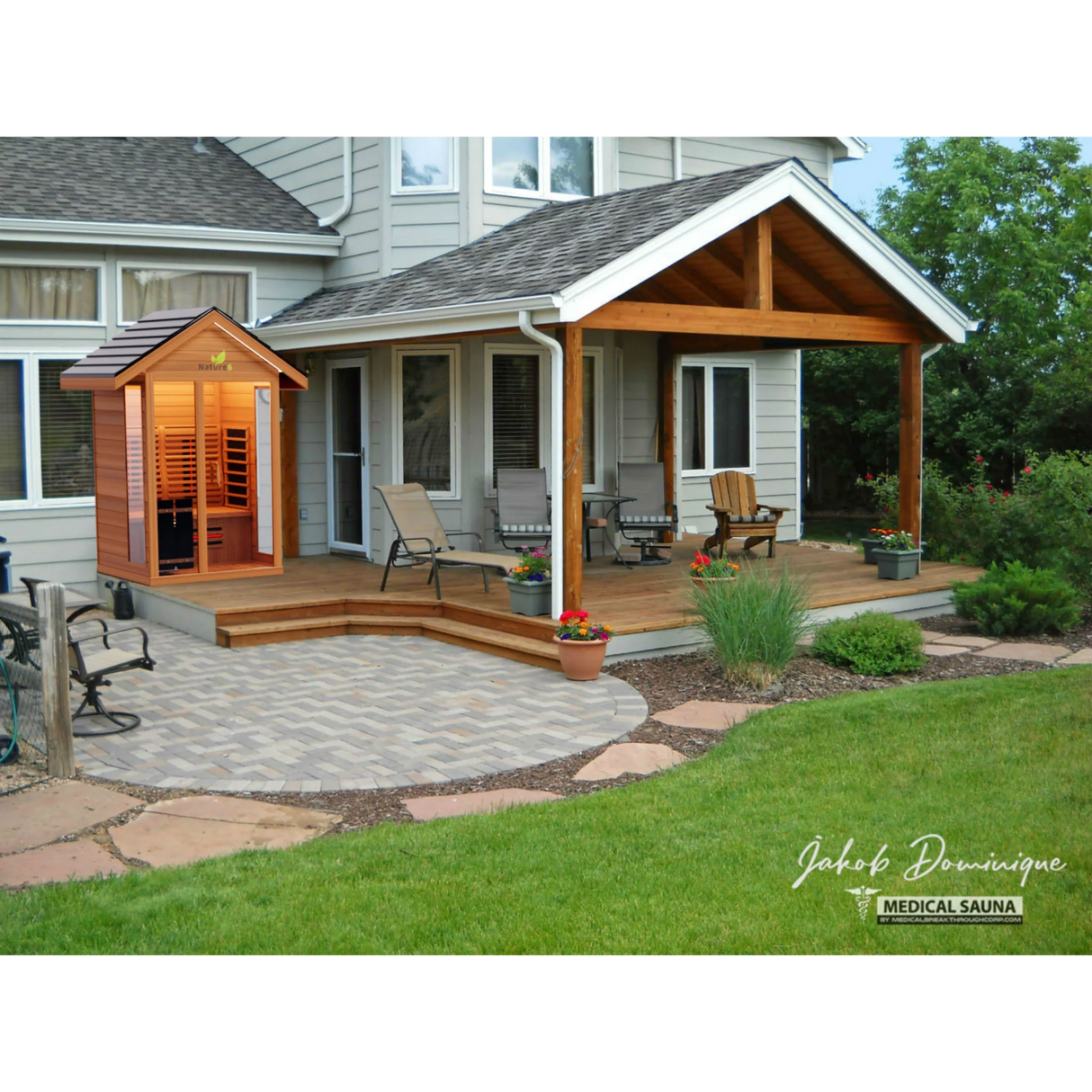 Medical Nature 6 V2 Full Spectrum Infrared Sauna