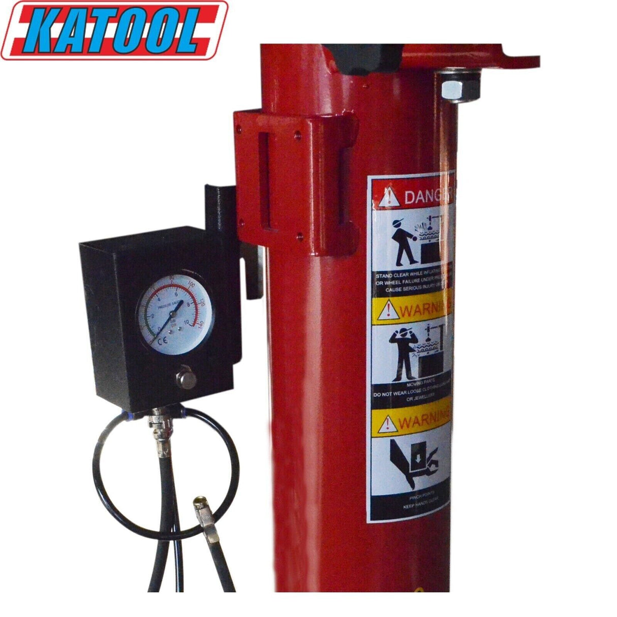 Katool KT-T810 Wheel Clamp Tire Changer Machine - w/ Bead Blaster