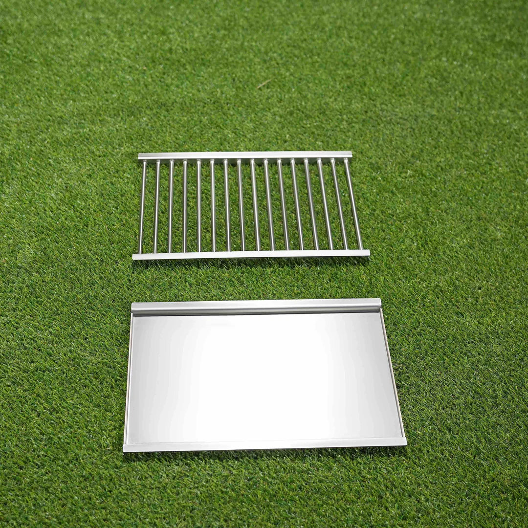 Mini Santa Maria Grill Argentine Style Compact Size 304 Stainless Steel Tagwood BBQ03SS