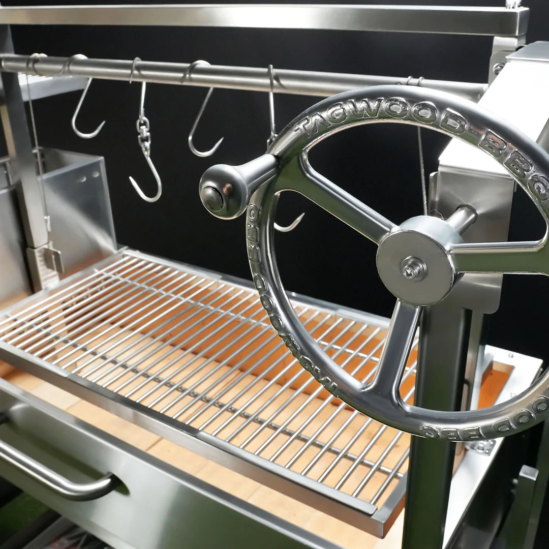 Tagwood BBQ Santa Maria Argentine Wood Fire & Charcoal Gaucho Grill Built in | BBQ05SS--