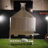Stainless Steel Grill-Mounted Smoke Hood Tagwood ASH08 Compatible with BBQ06SS or BBQ08SS built-in grills