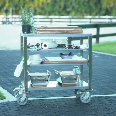 Tagwood BBQ Working table PRO Line | Stainless steel | BBQ10SS PRO- PRE-ORDER