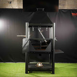 Santa Maria Stainless Steel Grill Tagwood BBQ12SI 360-degree grilling encounter