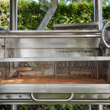 Argentine Santa Maria BBQ Grill All Stainless Steel with Brasero and Accessories Tagwood BBQ12SS