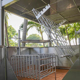 Argentine Santa Maria BBQ Grill All Stainless Steel with Brasero and Accessories Tagwood BBQ12SS