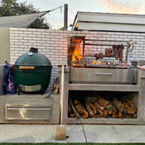 Tagwood BBQ XL Built-In Santa Maria Argentine Wood Fire & Charcoal Gaucho Grill OPEN FIRE COOKING | BBQ25SS -