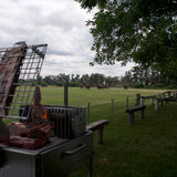 Argentine Clamp Grill with Firebox Tagwood BBQ33SS
