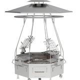 Argentine Stainless Steel BBQ Grill TAGWOOD BBQ37SS with 2 Clamp Grills