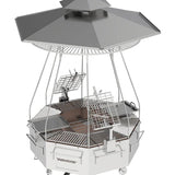 Argentine Stainless Steel BBQ Grill TAGWOOD BBQ37SS with 2 Clamp Grills