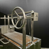 Santa Maria Grill for Open Fire Stainless Steel 4 Grilling Surfaces with Firebox Tagwood BBQ03SS