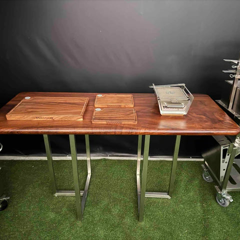 Tagwood BBQ Premium Walnut Prep Table | TAWO21