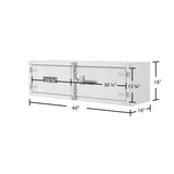 Diamond Plate Underbody Trailer Toolbox – Lockable