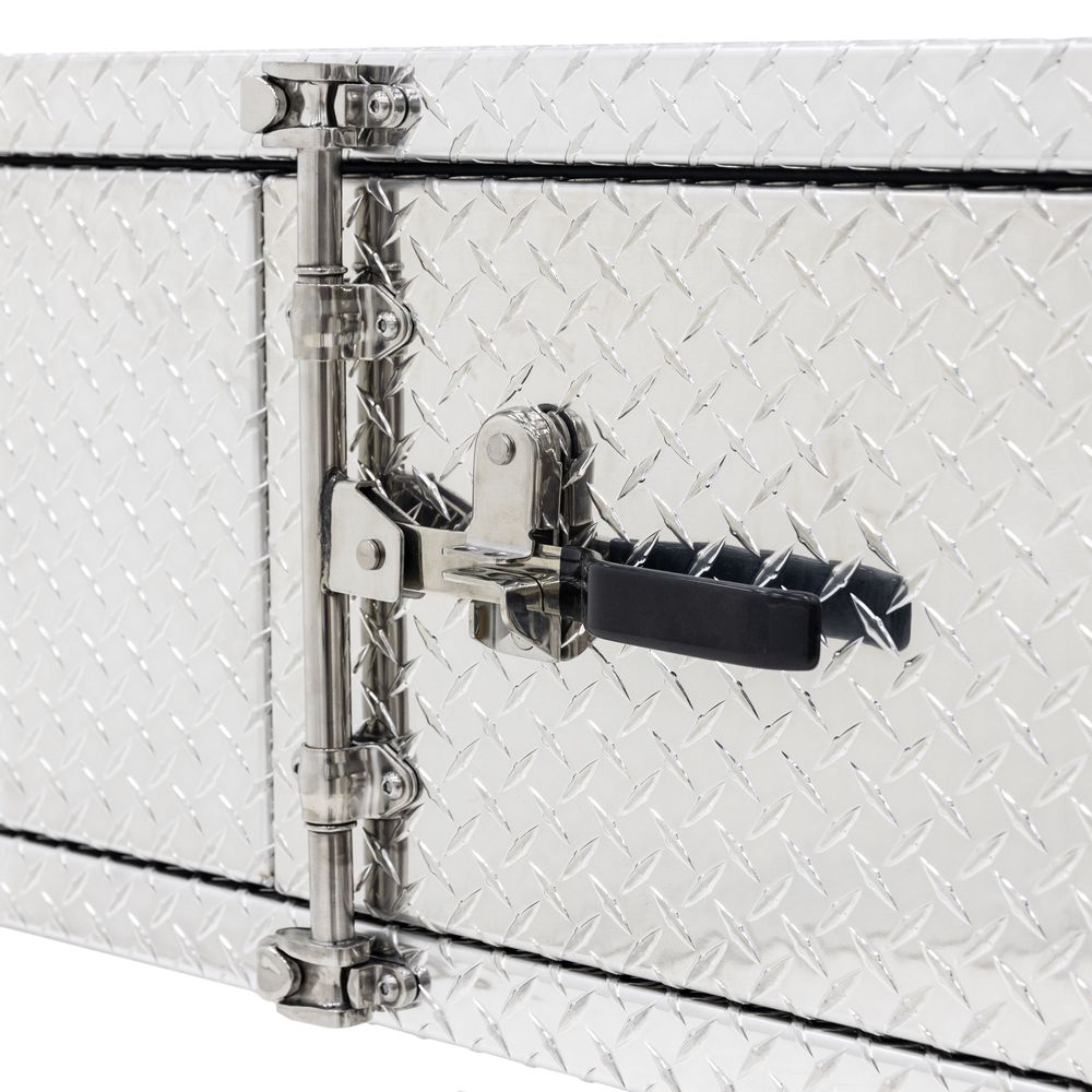 Diamond Plate Underbody Trailer Toolbox – Lockable