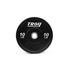 Troy 340 lbs to 680 lbs Colored Competition Style Premium Rubber Bumper Plates