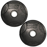 TROY GO-R Rubber Encased Olympic Grip Plate