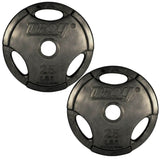 TROY GO-R Rubber Encased Olympic Grip Plate