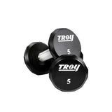 Troy TSD-U 12-Sided Urethane Encased Dumbbell Sets (Sold in 5 lb Increments)
