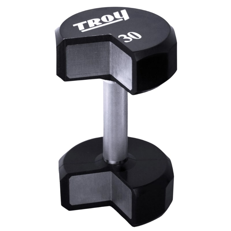 TROY TSD-U 12-Sided Urethane Encased Dumbbell
