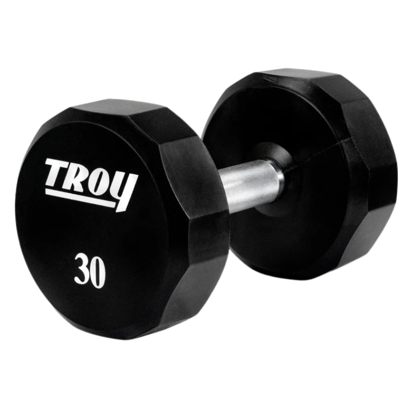 TROY TSD-U 12-Sided Urethane Encased Dumbbell