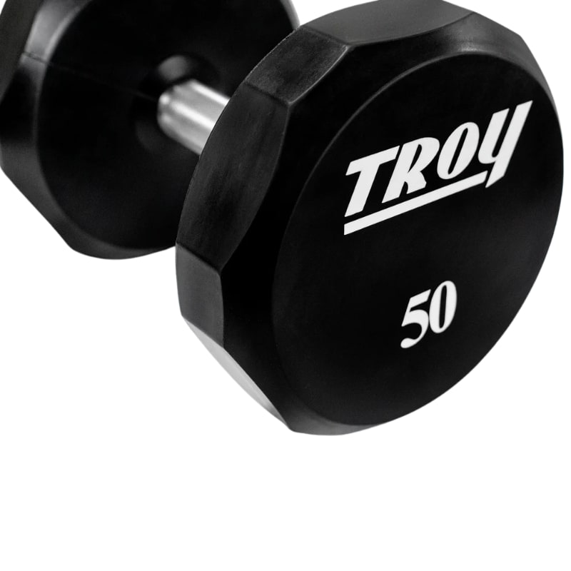TROY TSD-U 12-Sided Urethane Encased Dumbbell