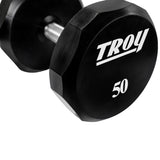 TROY TSD-U 12-Sided Urethane Encased Dumbbell