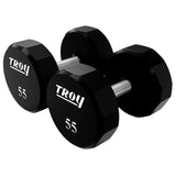 TROY TSD-U 12-Sided Urethane Encased Dumbbell