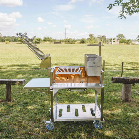Argentine Clamp Grill with Firebox Tagwood BBQ33SS