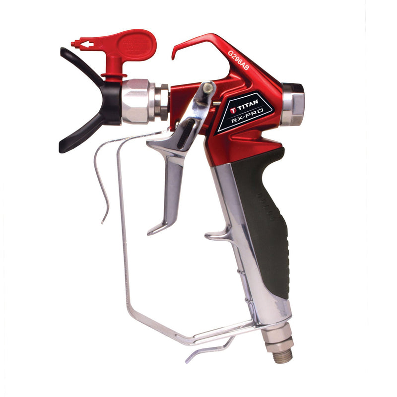 Titan 538020 RX-PRO Airless Paint Spray Gun w/Two & Four Finger Grips Plus TR1 Tip