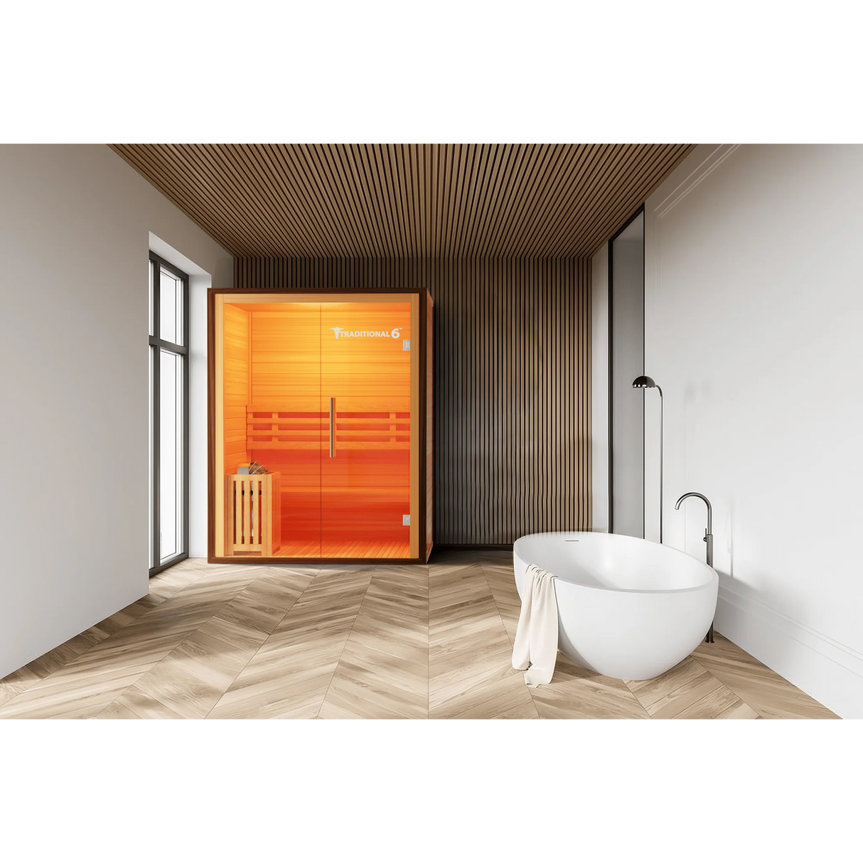 Medical Traditional 6 V2a Traditional Sauna