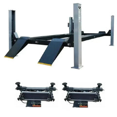 Triumph NTR-16 16,000 lb 4 Post Lift + Two RJ-9 Rolling Jacks Combo