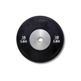 Troy 320 lbs to 640 lbs Black Competition Rubber Bumper Plates Set