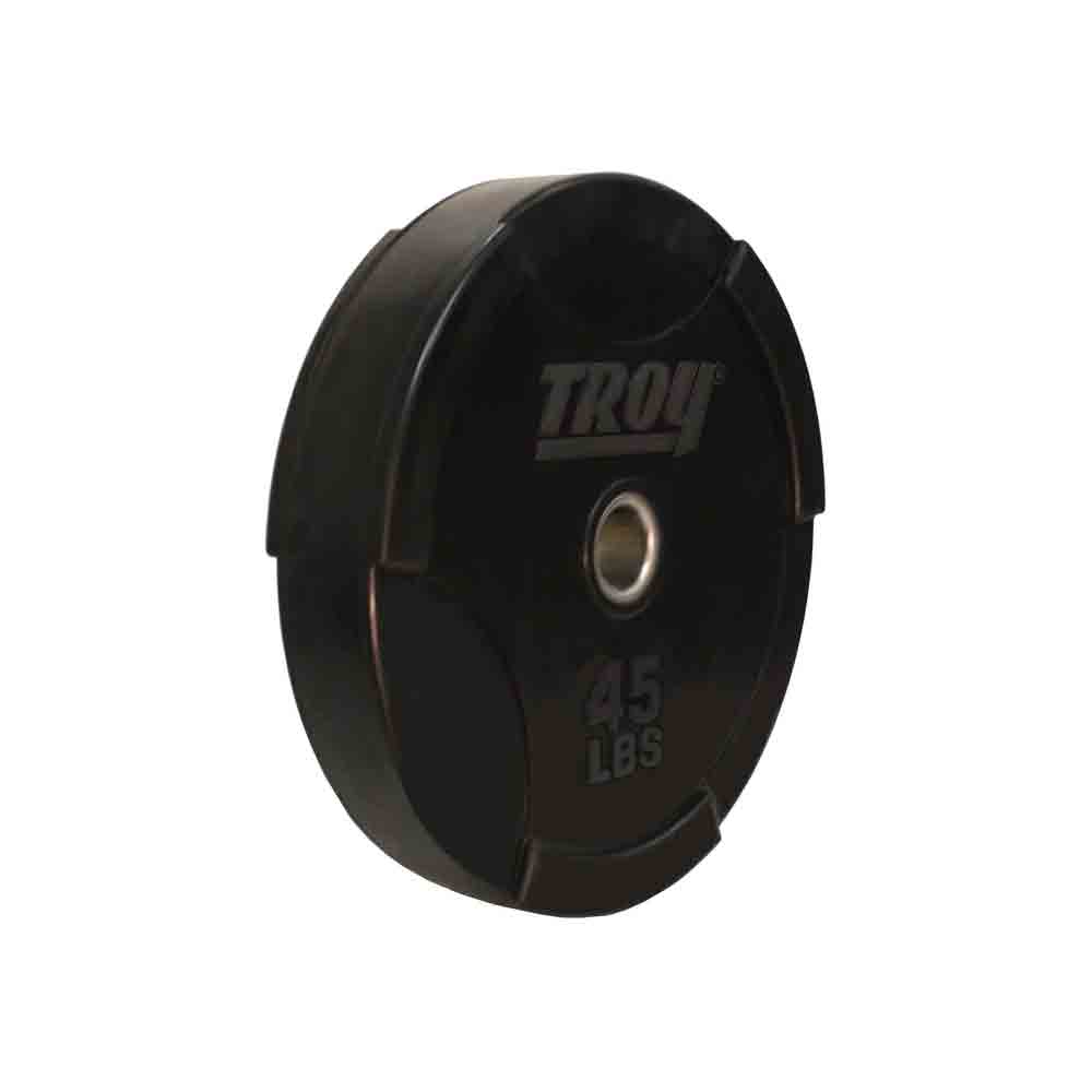 Troy 230 lbs to 410 lbs Olympic Inter-locking Rubber Bumper Plate Set