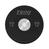Troy 340 lbs to 680 lbs Black Competition Style Premium Rubber Bumper Plates