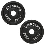 Troy BO Economy Black Cast Iron Olympic Plate