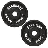 Troy BO Economy Black Cast Iron Olympic Plate