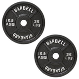 Troy BO Economy Black Cast Iron Olympic Plate